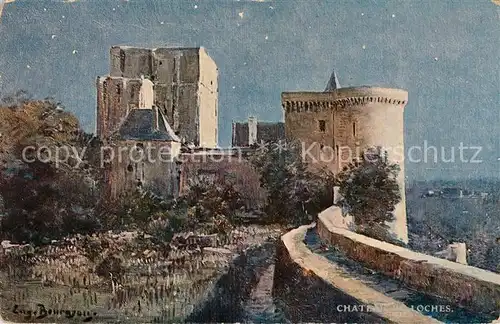 AK / Ansichtskarte Loches_Indre_et_Loire Chateau Loches_Indre_et_Loire