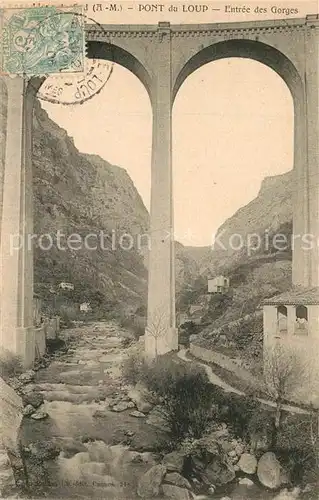 AK / Ansichtskarte Le_Bar sur Loup Pont du Loup Le_Bar sur Loup