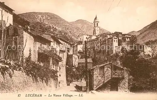 AK / Ansichtskarte Luceram Vieux Village Luceram