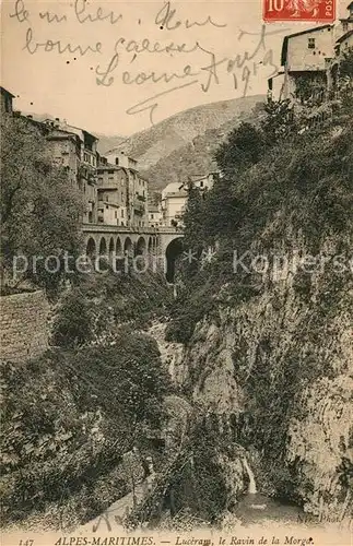 AK / Ansichtskarte Luceram Ravin de la Morga Luceram