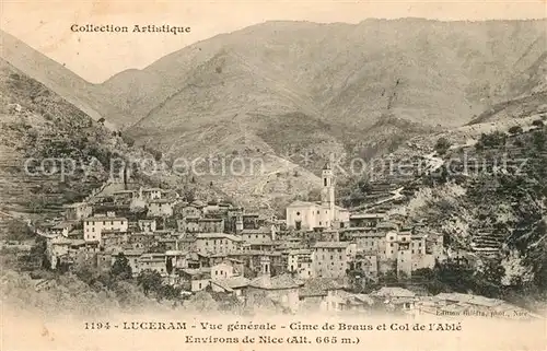 AK / Ansichtskarte Luceram Panorama Luceram