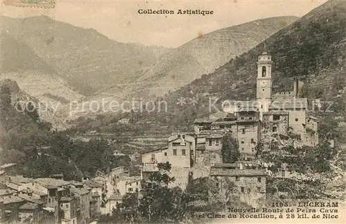 AK / Ansichtskarte Luceram Panorama Luceram