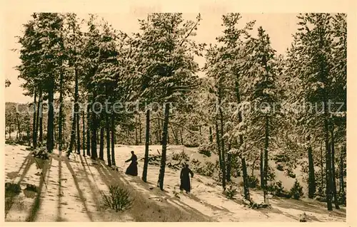 AK / Ansichtskarte Thorenc_Andon Promenade Winter Sanatorium Thorenc Andon