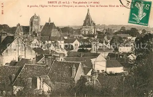AK / Ansichtskarte Dreux Panorama Dreux