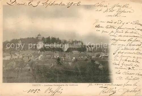 AK / Ansichtskarte Dreux Panorama Dreux