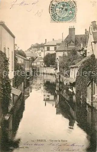 AK / Ansichtskarte Dreux Vue sur la Blaise Dreux