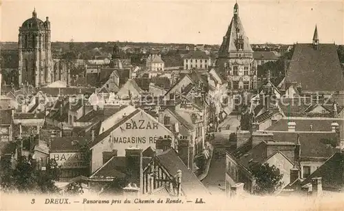 AK / Ansichtskarte Dreux Panorama Dreux