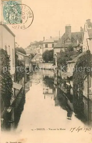 AK / Ansichtskarte Dreux Vue sur la Blaise Dreux