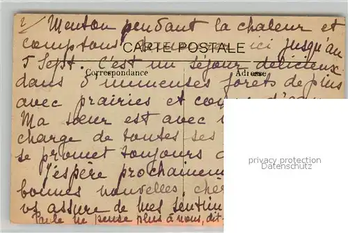 AK / Ansichtskarte Thorenc_Andon Station estivale Vue generale Le Tonkin Thorenc Andon