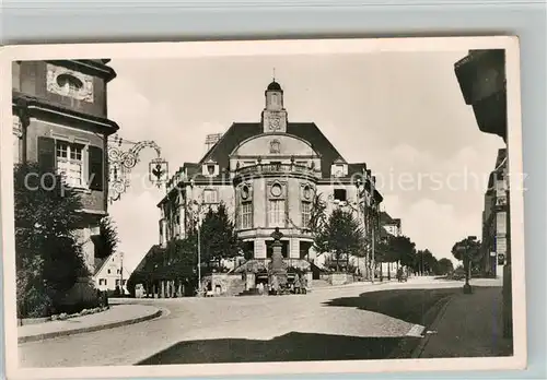 AK / Ansichtskarte Donaueschingen Rathaus Donaueschingen