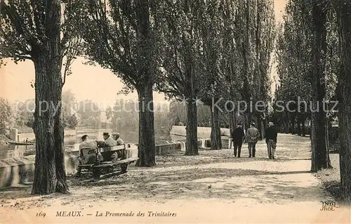 AK / Ansichtskarte Meaux_Seine_et_Marne Promenade des Trinitaires Meaux_Seine_et_Marne