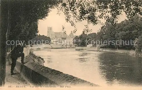 AK / Ansichtskarte Meaux_Seine_et_Marne Cathedrale Meaux_Seine_et_Marne