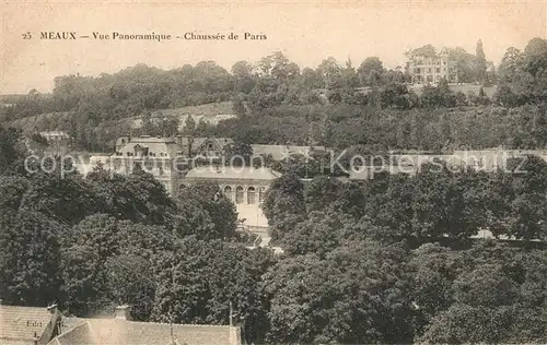 AK / Ansichtskarte Meaux_Seine_et_Marne Panorama Chausee de Paris Meaux_Seine_et_Marne