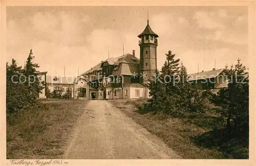 AK / Ansichtskarte Keilberg_Erzgebirge Panorama Unterkunftshaus Keilberg Erzgebirge