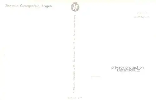 AK / Ansichtskarte Zinnwald Georgenfeld Panorama Zinnwald Georgenfeld