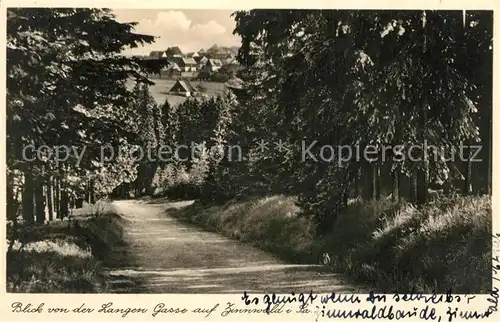 AK / Ansichtskarte Zinnwald Georgenfeld Berggasthaus Zinnwaldbaude Panorama Zinnwald Georgenfeld