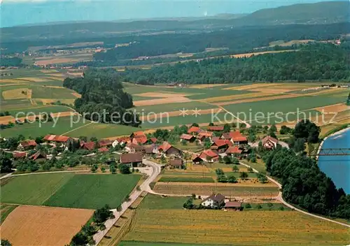 AK / Ansichtskarte Guetighausen_Zuerich Fliegeraufnahme Guetighausen Zuerich