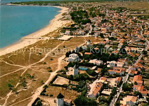 AK / Ansichtskarte La_Gueriniere Muehlen und Strand Fliegeraufnahme La_Gueriniere