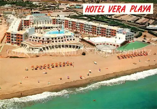 AK / Ansichtskarte Vera_Andalucia Hotel Vera Playa Fliegeraufnahme Vera Andalucia