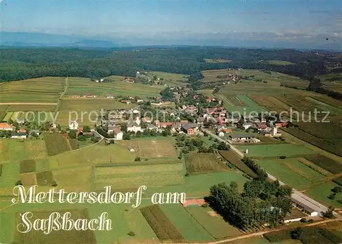 AK / Ansichtskarte Mettersdorf_Sassbach Fliegeraufnahme Mettersdorf Sassbach