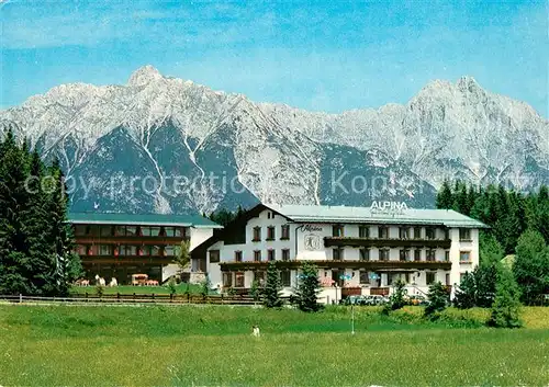 AK / Ansichtskarte Seefeld_Tirol Hotel Alpina Seefeld Tirol