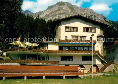 AK / Ansichtskarte Lenzerheide_GR Cafe Aurora am Eisplatz Lenzerheide GR