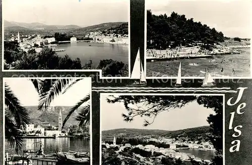 AK / Ansichtskarte Jelsa_Kroatien Teilansichten Jelsa Kroatien