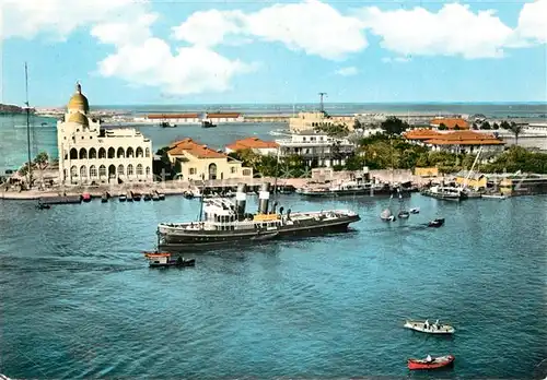 AK / Ansichtskarte Port_Said Suez Canal Panorama Port_Said