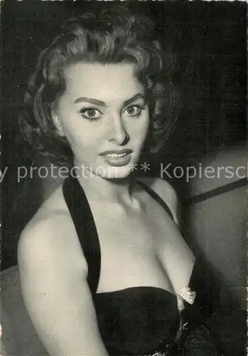AK / Ansichtskarte Roma_Rom Sophia Loren  Roma_Rom