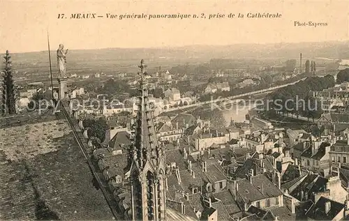 AK / Ansichtskarte Meaux_Seine_et_Marne Panorama  Meaux_Seine_et_Marne