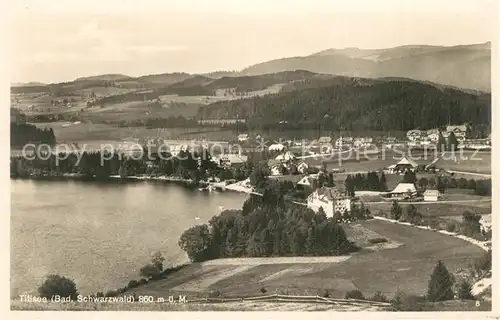 AK / Ansichtskarte Titisee Panorama Titisee