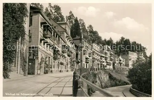 AK / Ansichtskarte Wildbad_Schwarzwald Olgastrasse Wildbad_Schwarzwald