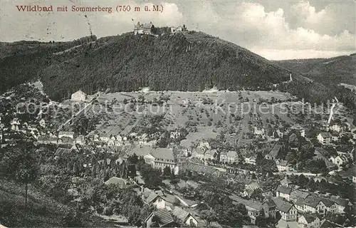 AK / Ansichtskarte Wildbad_Schwarzwald Panorama Wildbad_Schwarzwald