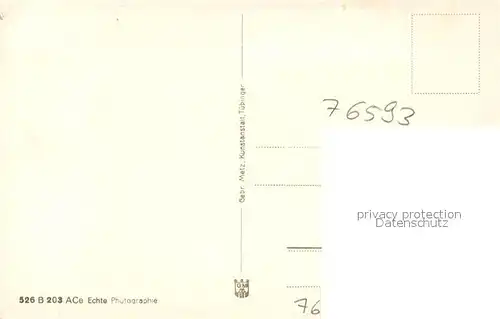 AK / Ansichtskarte Gernsbach Panorama Gernsbach