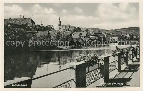 AK / Ansichtskarte Gernsbach An der Murg Gernsbach