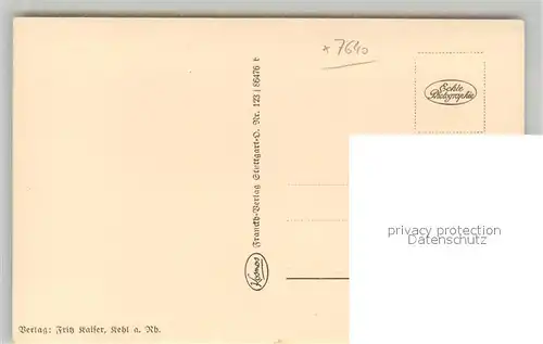 AK / Ansichtskarte Kehl_Rhein Panorama Blick ueber den Rhein nach Strassburg Kehl_Rhein