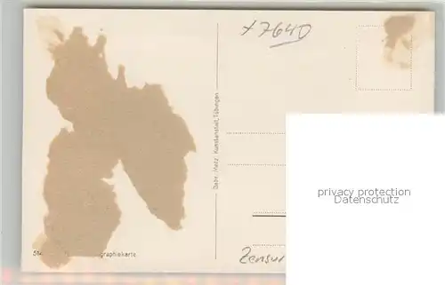 AK / Ansichtskarte Kehl_Rhein Rheinhafen Zensur Stempel verboten Kehl_Rhein