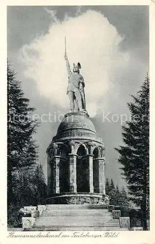 AK / Ansichtskarte Detmold Hermannsdenkmal Teutoburger Wald Detmold