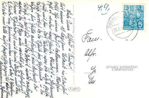 AK / Ansichtskarte Oberhof_Thueringen Ortsansicht Oberhof Thueringen