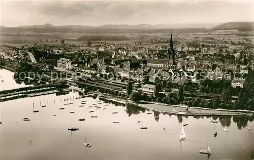 AK / Ansichtskarte Radolfzell_Bodensee Fliegeraufnahme Radolfzell Bodensee