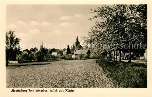 AK / Ansichtskarte Moritzburg_Sachsen Kirche Moritzburg Sachsen