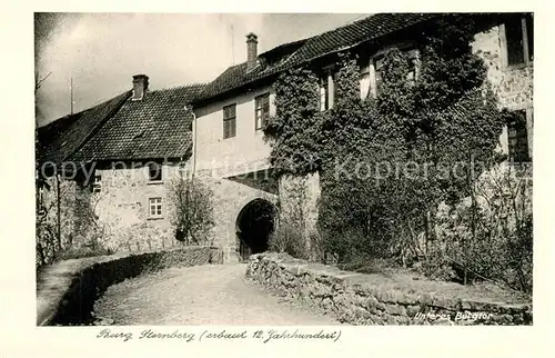 AK / Ansichtskarte Lippe_Siegerland Burg Sternberg Lippe_Siegerland