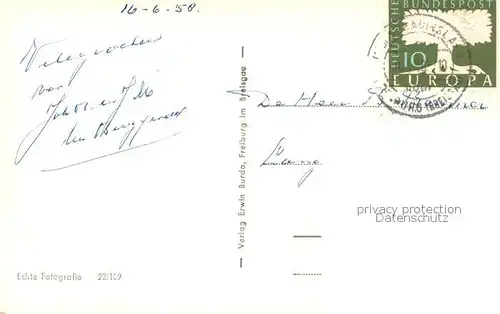 AK / Ansichtskarte Freiburg_Breisgau Stadtgarten mit Muenster Freiburg Breisgau