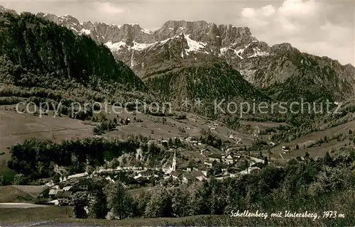 AK / Ansichtskarte Schellenberg_Marktschellenberg mit Untersberg Schellenberg
