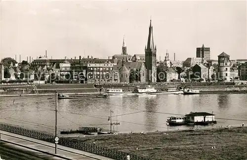 AK / Ansichtskarte Duesseldorf Blick auf die Altstadt Duesseldorf