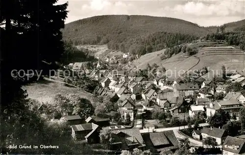 AK / Ansichtskarte Bad_Grund Blick vom Knollen mit Iberger Kaffeehaus  Bad_Grund