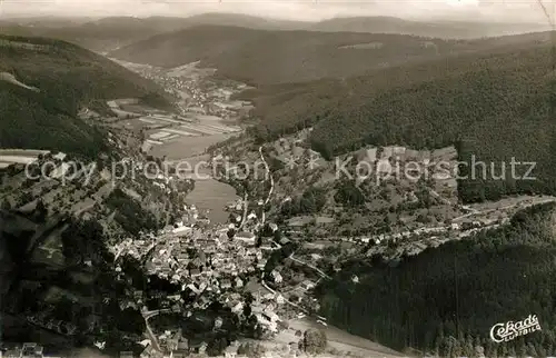 AK / Ansichtskarte Schoenau_Odenwald Fliegeraufnahme Schoenau Odenwald