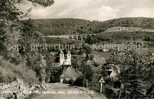 AK / Ansichtskarte Wiesensteig Panorama Wiesensteig