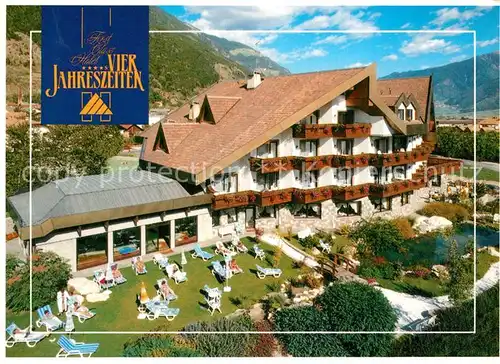 AK / Ansichtskarte Schlanders_Suedtirol First Class Hotel Vier Jahreszeiten Schlanders_Suedtirol