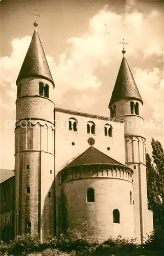 AK / Ansichtskarte Gernrode_Harz St Cyriakuskirche Gernrode Harz